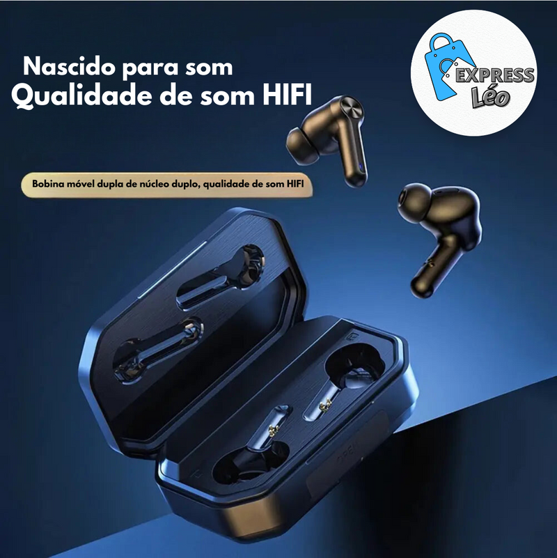 Lenovo LP3 Pro Auriculares Sem Fios TWS Bluetooth 5.0 - Som HiFi e Bateria de Longa Duração