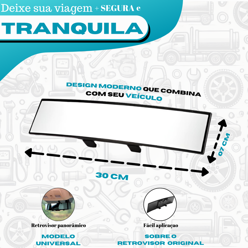MirrorPro - Retrovisor Panorâmico